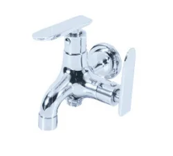 Two in one Bib cock Lever Head